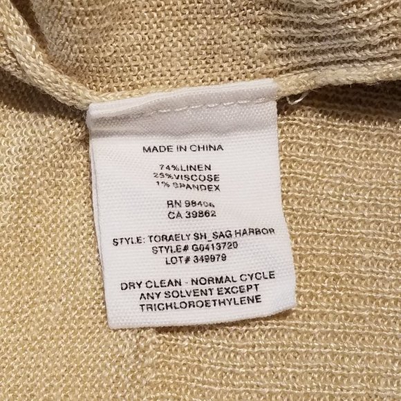 Theory Ombre Linen Blend Sweater - Picture 9 of 9